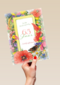 vijfenzestig jaar met bloemen