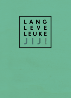 Verjaardagskaart man hip Lang leve leuke jij