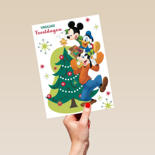 kerst kaart vrolijke feestdagen