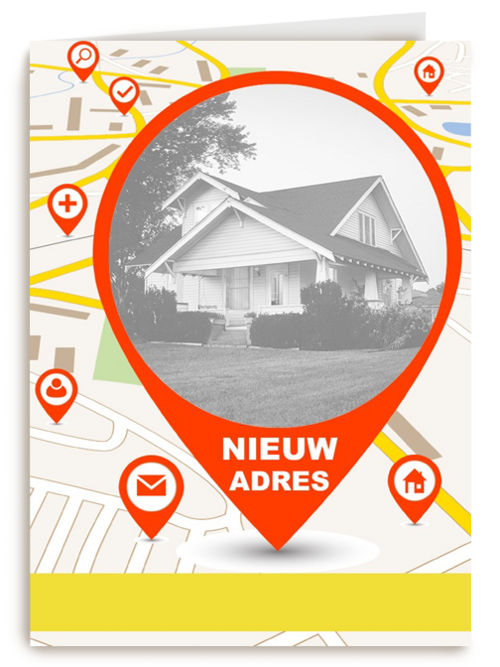 nieuwe woning nieuw adres google maps