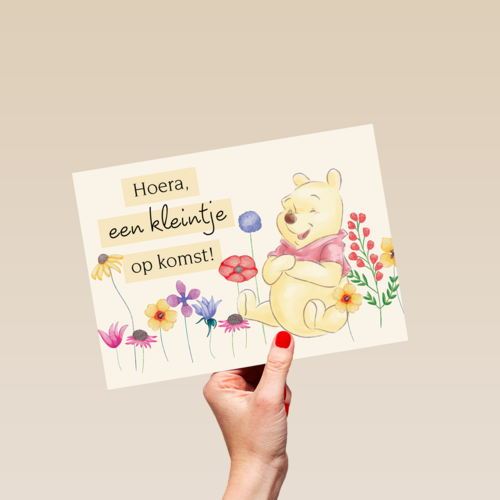 Winnie de Poeh kleintje op komst
