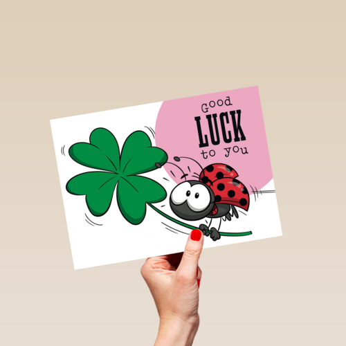 funny mail good luck to you