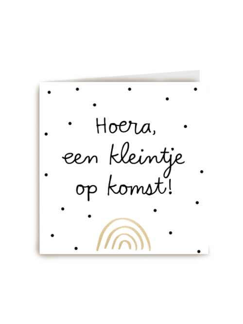 een regenboog voor een kleintje