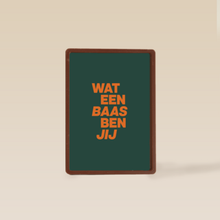 goed gedaan kaart andc wat een baas ben jij