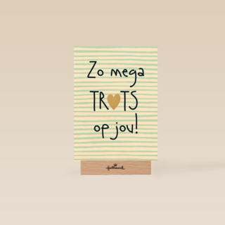 geslaagd kaart zo mega trots op jou