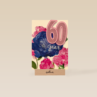 deze bloemen zijn voor je 60ste verjaardag