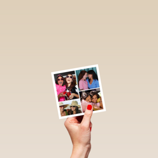 fotokaart collage vier