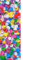 confetti cirkel gefeliciteerd