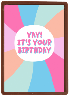 Verjaardagskaart tiener meisje en vrouw hip Yay it is your birthday