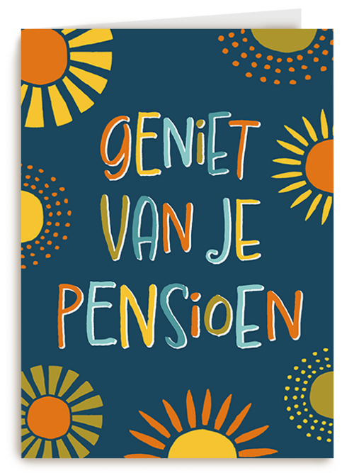 Kaart Hallmark | Pensioen | Pensioen Kaart Zonnetjes