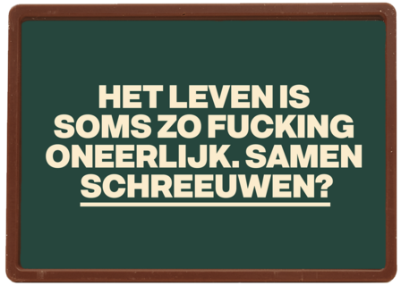 condoleance kaart andc het leven is soms zo fucking oneerlijk