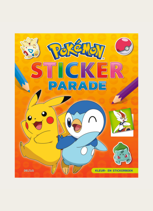 Stickerboek Pokemon Parade Cadeau Sport, Spellen En Speelgoed |
