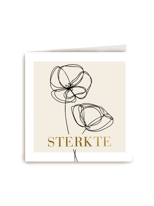 Vierkante kaart sterkte