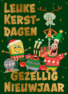 Spongebob Squarepants Leuke kerstdagen