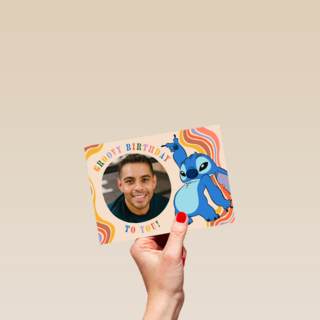 Groovy Birthday Disney Stitch