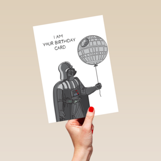 Star Wars I Am Your Birthdaycard
