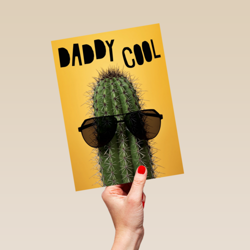 vaderdag kaart grappig daddy cool