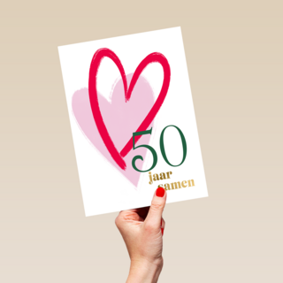 Love Story Harten jaar samen