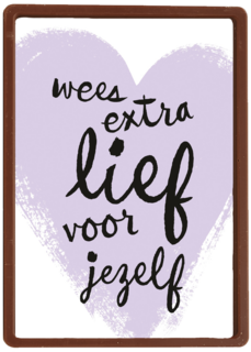 sterktekaart wees extra lief voor jezelf