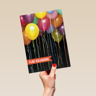 ballonnen fijne verjaardag