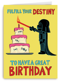 Star Wars Darth Vader fulfill your destiny
