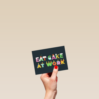 eat cake at work