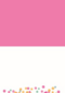 uitnodiging feest confetti roze