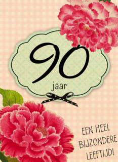 negentig een heel bijzondere leeftijd