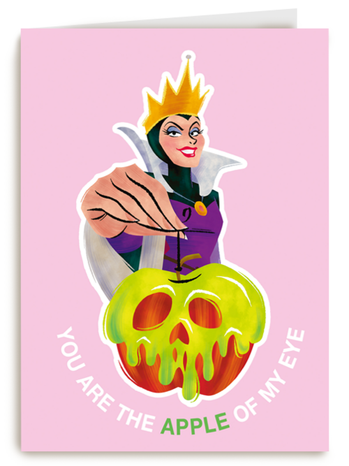 Kaart Hallmark | Vriendschap Liefde Valentijn | Disney Liefdeskaart De Boze Koningin