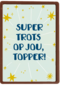 Geslaagdkaart supertrots op jou kanjer
