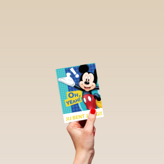 oh yeah jij bent jarig met mickey