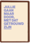 Door met getrouwd zijn AndC