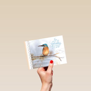 Nieuwjaar 2026 Vogel winter