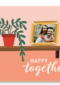 verhuisd kaart foto happy together