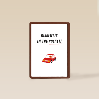 Rijbewijs in the pocket kaart