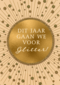 Kerstkaart dit jaar gaan we voor glitter