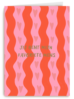 Valentijn kronkel jij bent mijn favoriet