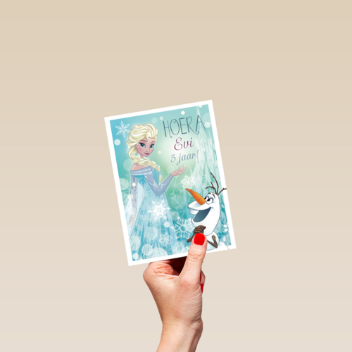 een frozen hoera