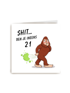 Shit ben je ineens 21
