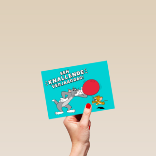 Een knallende verjaardag Tom en Jerry