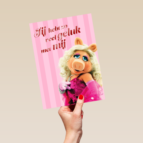 Muppets Miss Piggy Valentijn