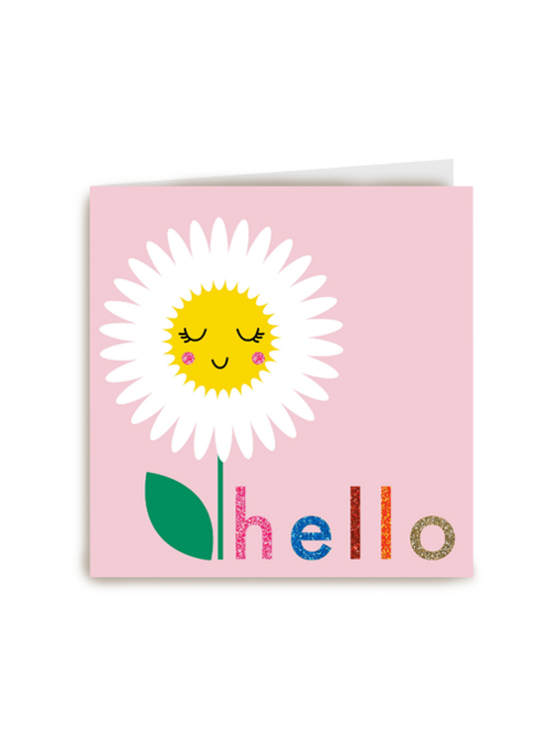 Zomaar kaart Hello