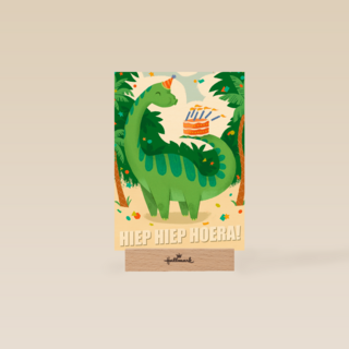 hiep hiep brachiosaurus hoera