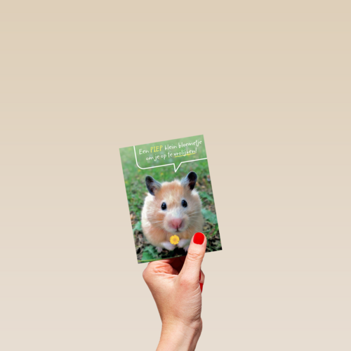 een piepklein bloemetje voor jou