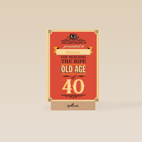 jarig veertig age