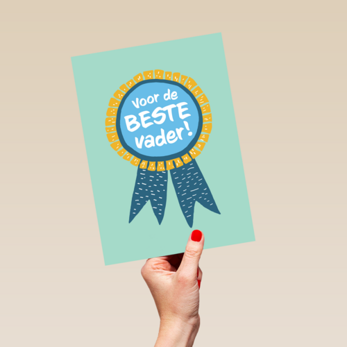 Rozet voor de beste vader