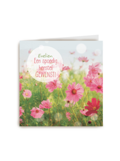 een veld vol bloemetjes voor jou
