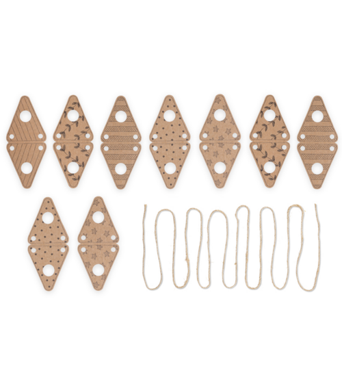 Hoera Het Is Feest Blossombs Box Met 9 Bloemzaden en DIY slinger