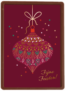 Stijlvolle kerstkaart