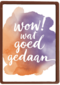 watercolor wowww wat goed gedaan